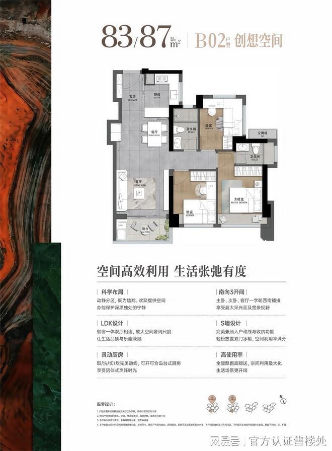 核拆解户型交付日期发布！星河盛境瑞府价格、配套硬(图11)